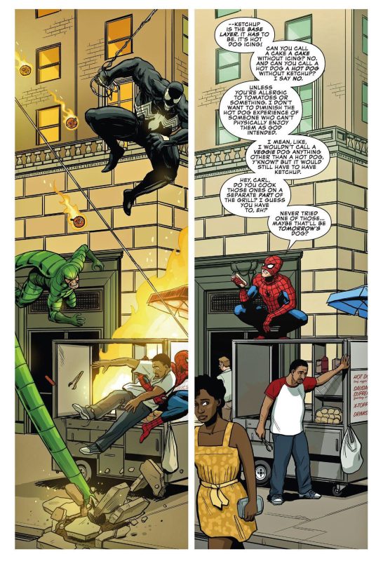 I see him almost every day eating free hot dogs