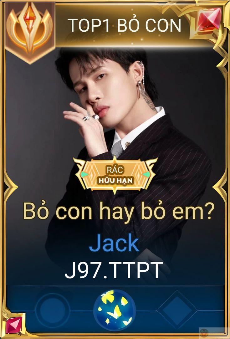 Jack j97 meme độc đáo luôn nằm trong danh sách tìm kiếm hot trend