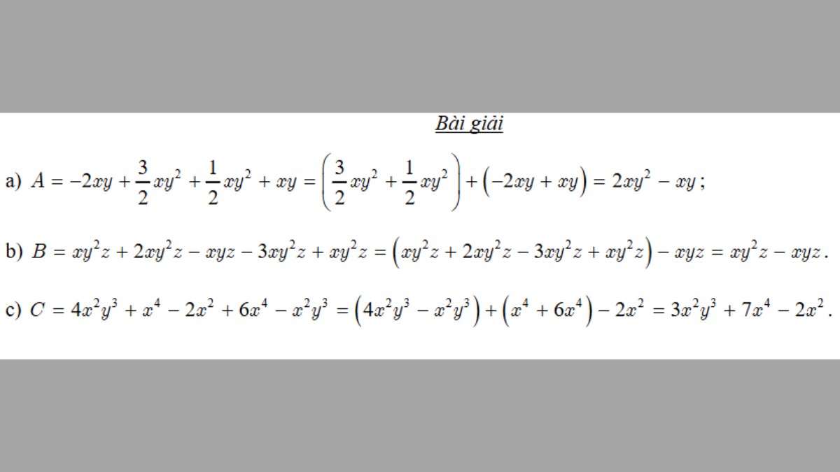 Bài tập ví dụ 2 về đa thức (Hình 2)