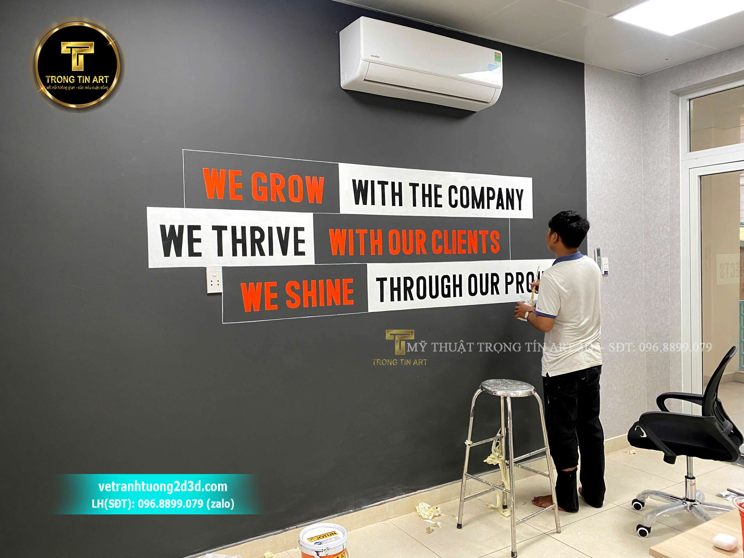vẽ chữ văn phòng, vẽ slogan công ty, vẽ chữ nghệ thuật văn phòng, vẽ chữ truyền cảm hứng, vẽ chữ động lực, vẽ chữ logo công ty, vẽ chữ tường văn phòng, vẽ tranh tường văn phòng, vẽ chữ tường công ty, vẽ chữ đẹp cho văn phòng, vẽ chữ typography, vẽ chữ theo thương hiệu, vẽ chữ hiện đại, vẽ chữ handmade, vẽ slogan truyền động lực, vẽ chữ trang trí văn phòng, dịch vụ vẽ chữ chuyên nghiệp, mỹ thuật trọng tín, vẽ tranh tường công ty, vẽ chữ tphcm