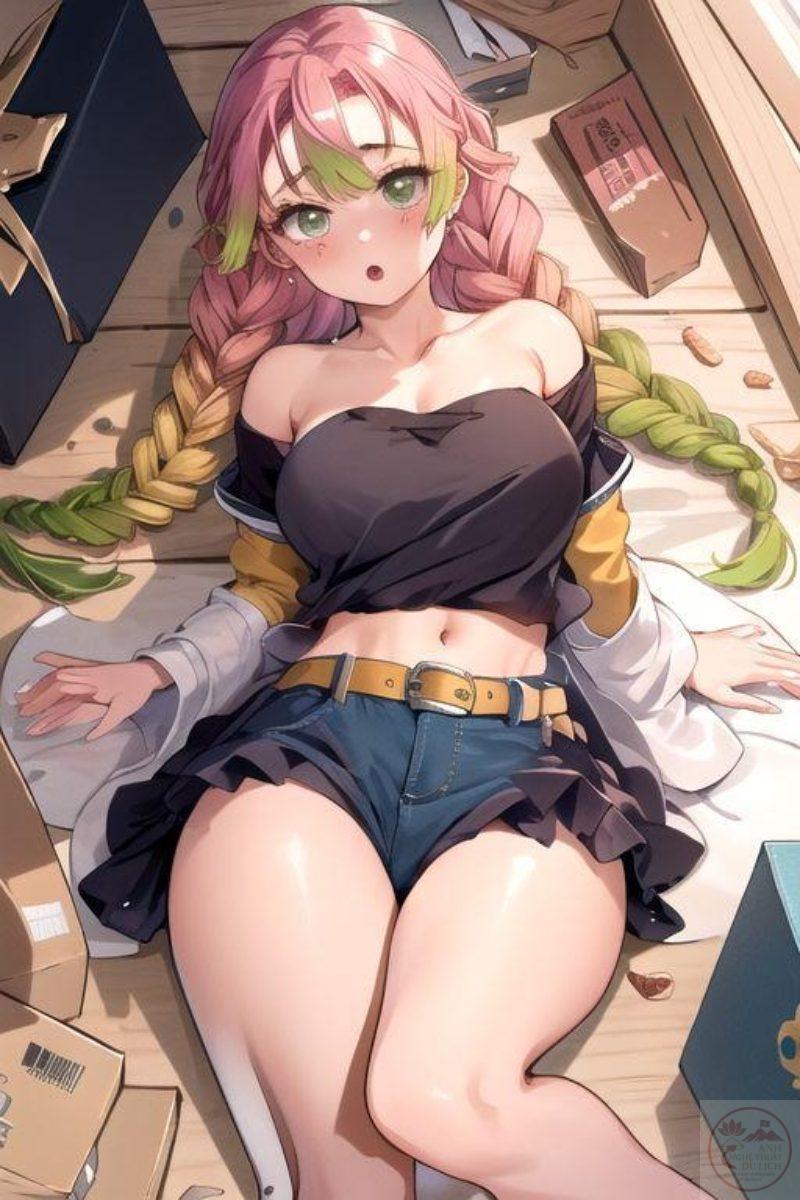 Mitsuri Luyến Trụ swimsuit