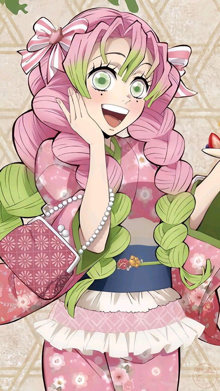 Mitsuri Kanroji là nàng Luyến trụ luôn vui tươi và hoạt bát