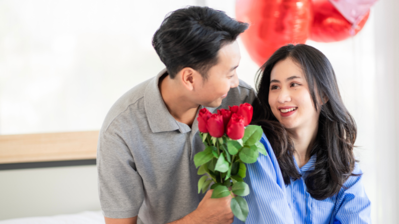 Hoa tươi - món quà lãng mạn cho lần gặp mặt bạn gái