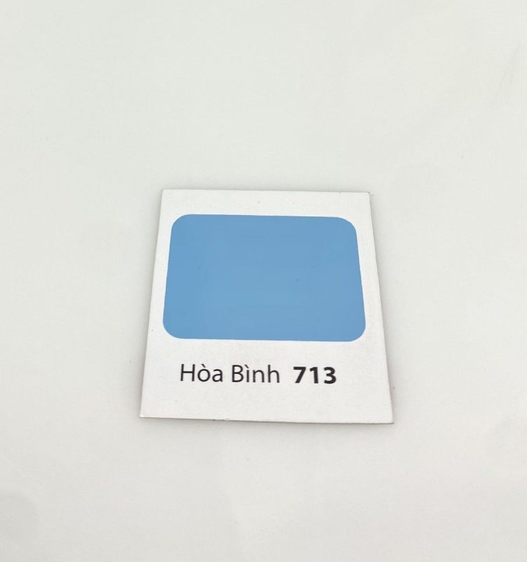 SƠN DẦU BẠCH TUYẾT MÀU XANH HOÀ BÌNH  713  3KG