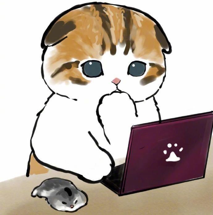 Mèo chibi mập dễ thương đẹp nhất