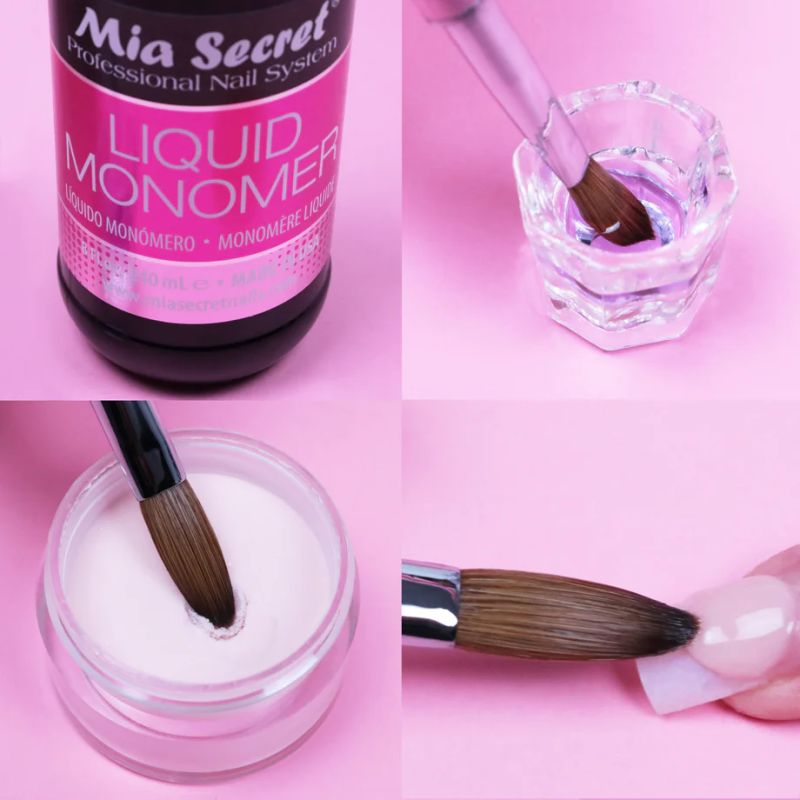 HÓA CHẤT KHI LÀM MÓNG BỘT (ACRYLIC)