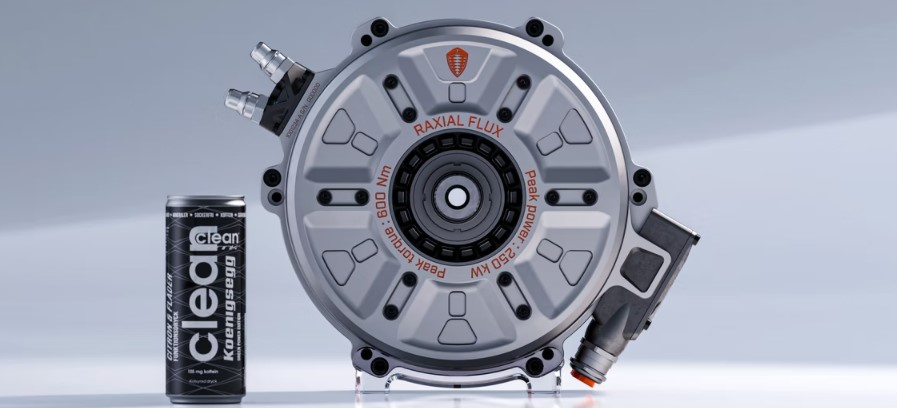 Koenigsegg ra mắt động cơ điện Quark tí hon nặng chỉ 30kg với công suất 335 hp