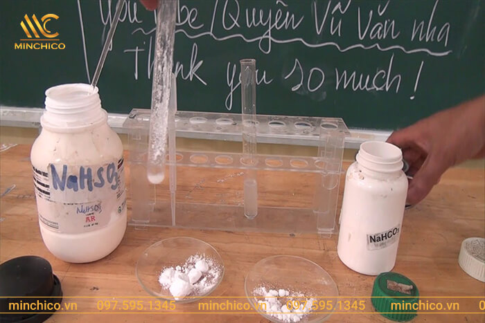 Tính chất hóa học của NaHCO3