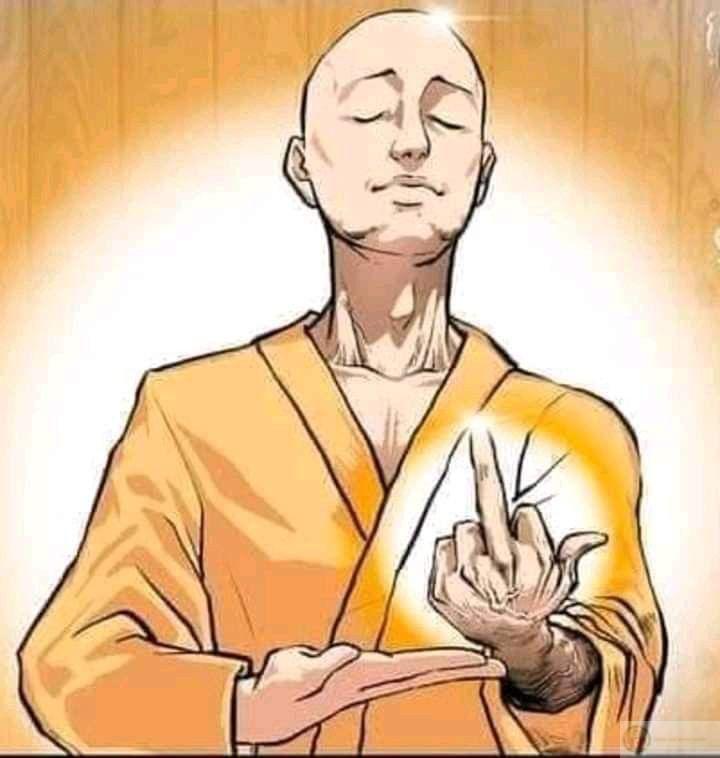 Ngón tay thối meme thường được thêm chữ chế tạo hiệu ứng châm biếm dí dỏm