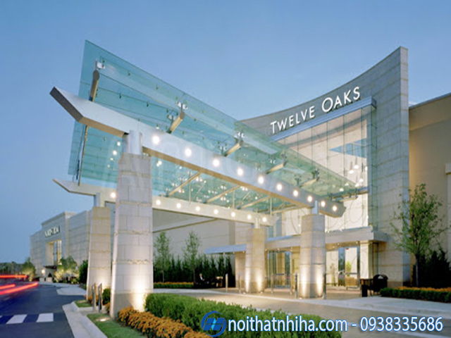 Mái kính cường lực chân nhện