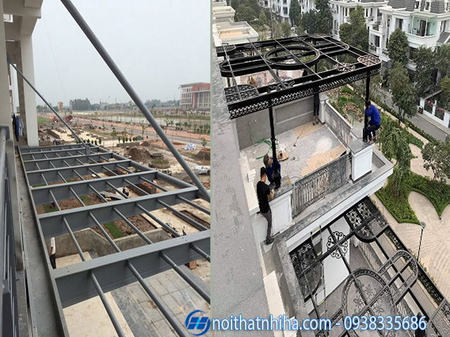 Mái kính chân nhện