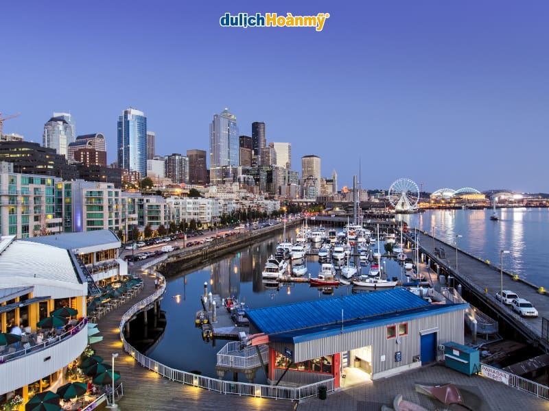 Cảng Seattle đầu nối giao thông quan trọng
