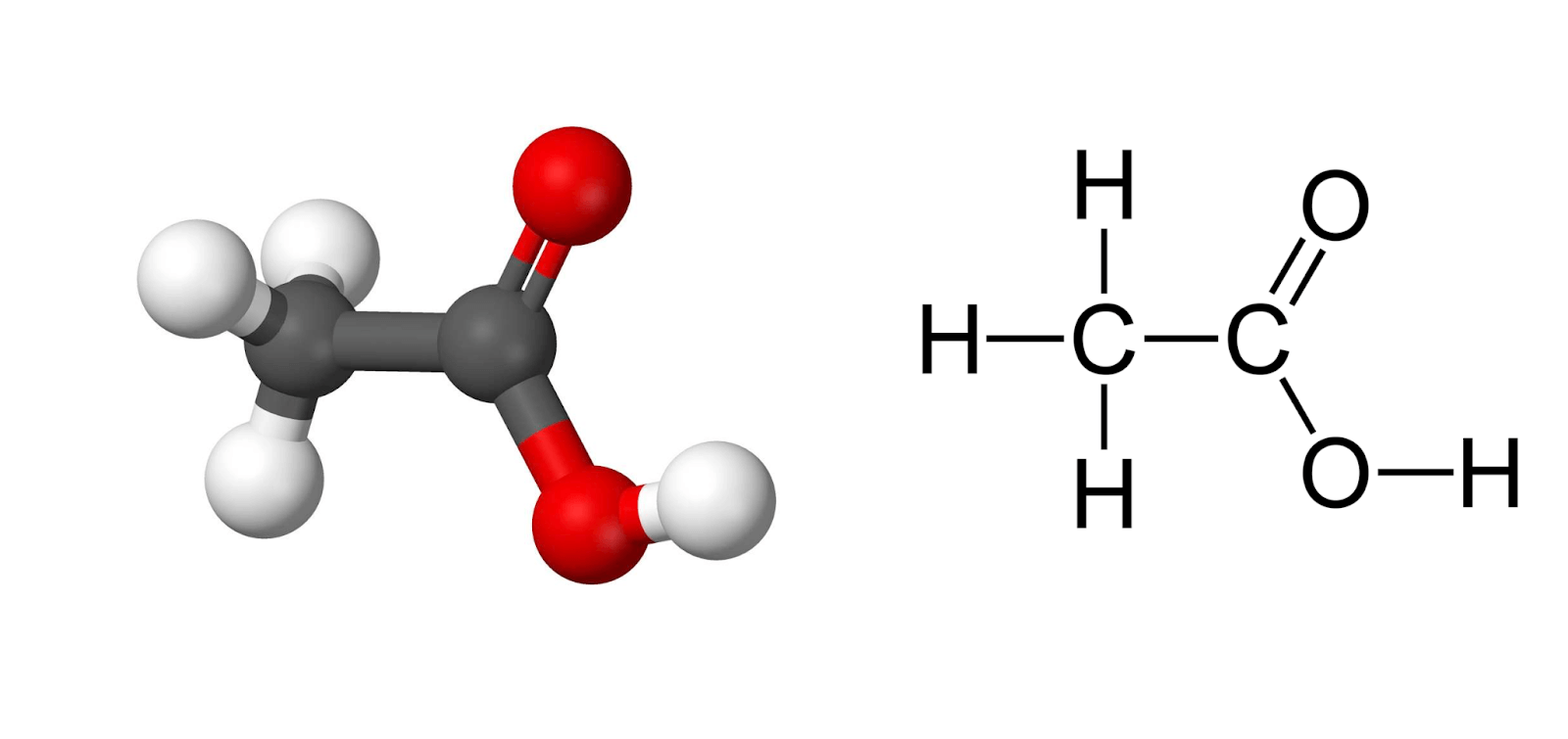 Cấu tạp phân tử của axit axetic