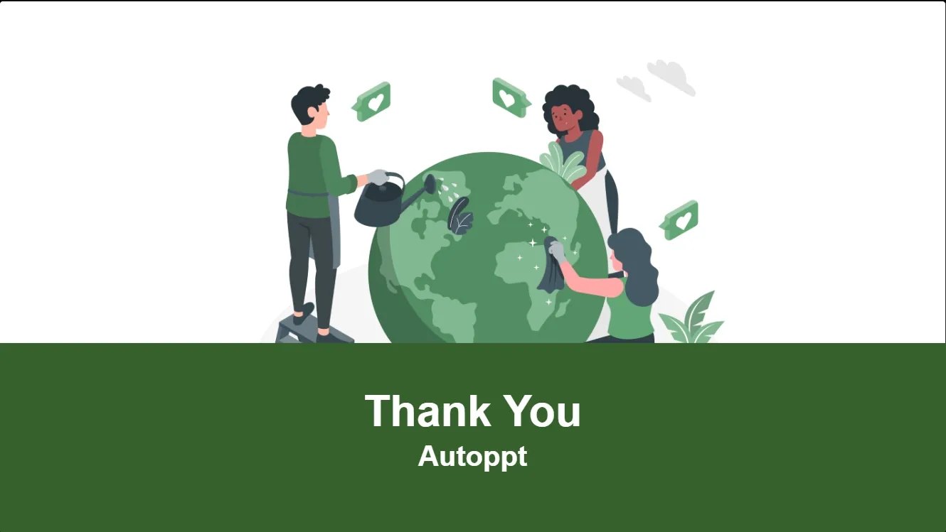 Hình nền powerpoint môi trường sống an toàn