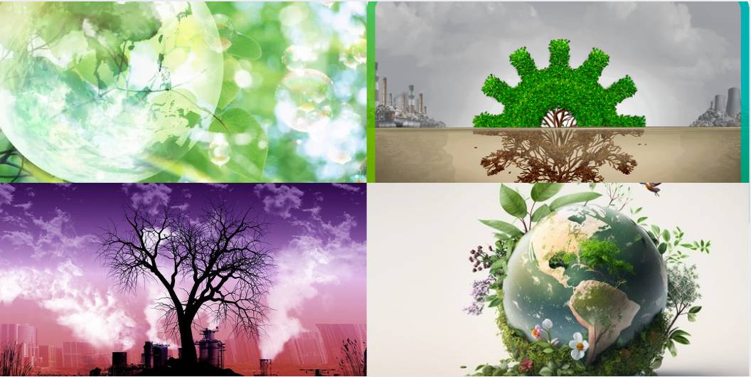 Hình nền powerpoint về ô nhiễm môi trường