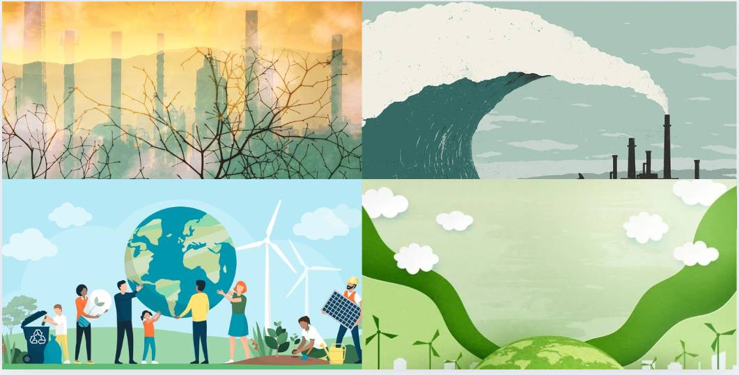 hình nền powerpoint ô nhiễm môi trường đẹp