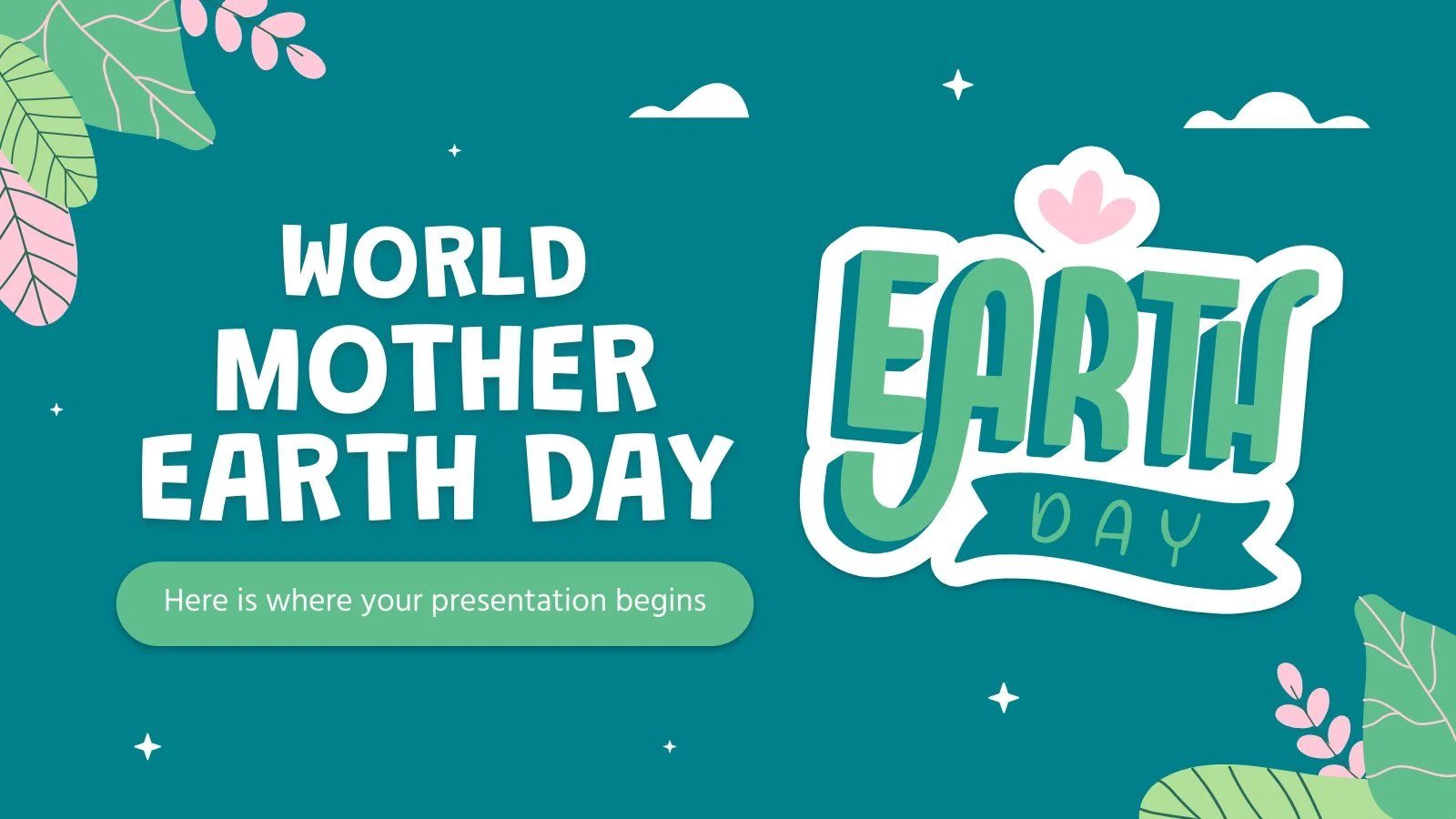 Hình nền powerpoint giảm thiểu ô nhiễm