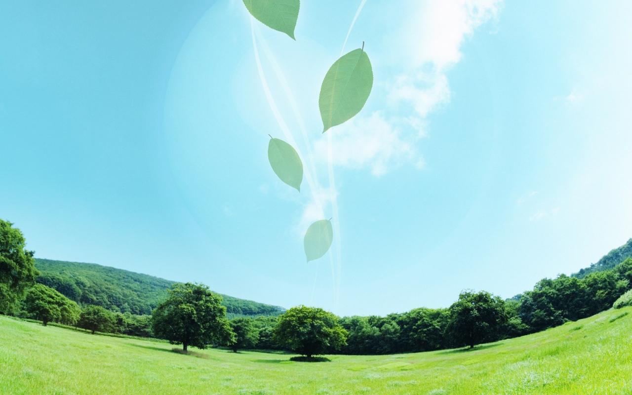 Hình nền powerpoint môi trường kết hợp infographic