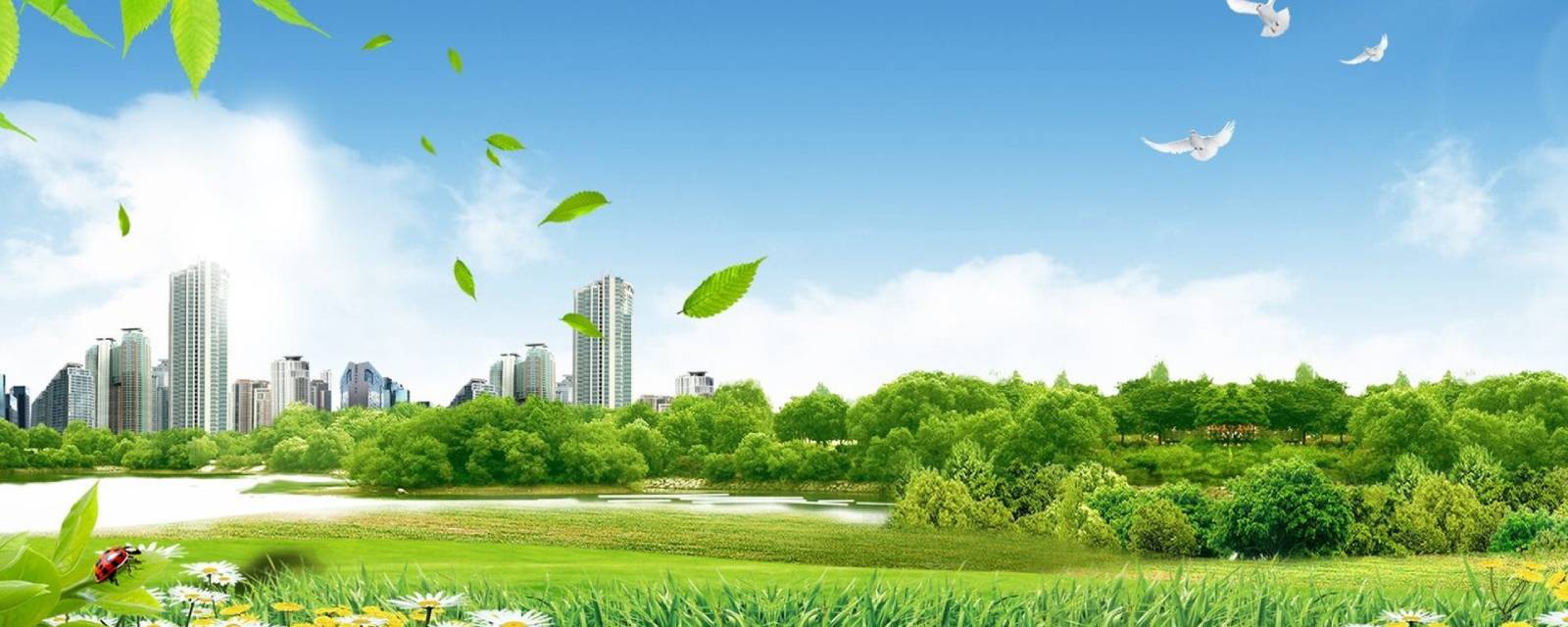 Hình nền powerpoint chủ đề trái đất xanh