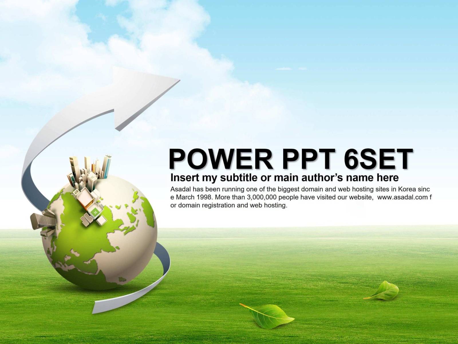 Hình nền powerpoint bảo vệ trái đất