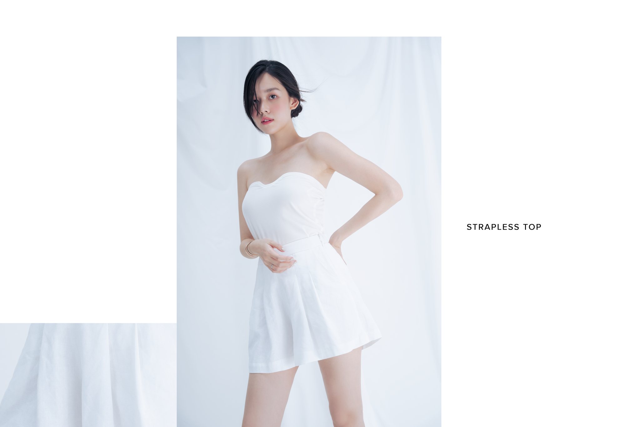 Set váy cúp ngực tôn dáng.