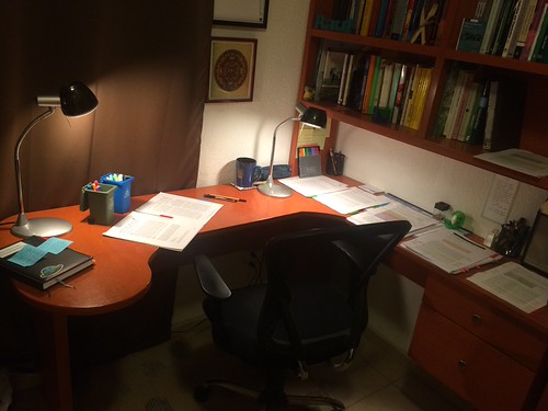 Reading highlighting scribbling