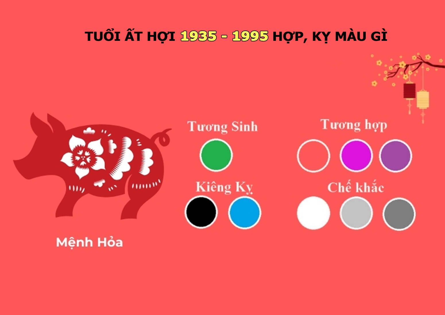 Tuổi Ất Hợi hợp gì, kỵ gì