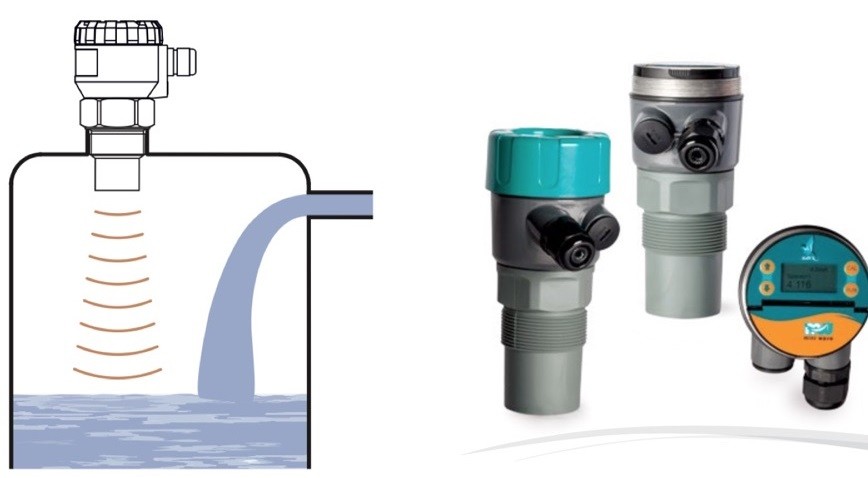 Cảm biến siêu âm đo mức nước