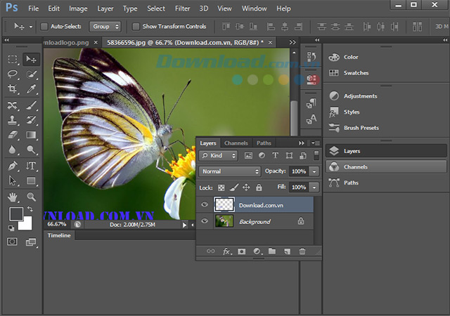 Khả năng tự động điều chỉnh của Photoshop CS6
