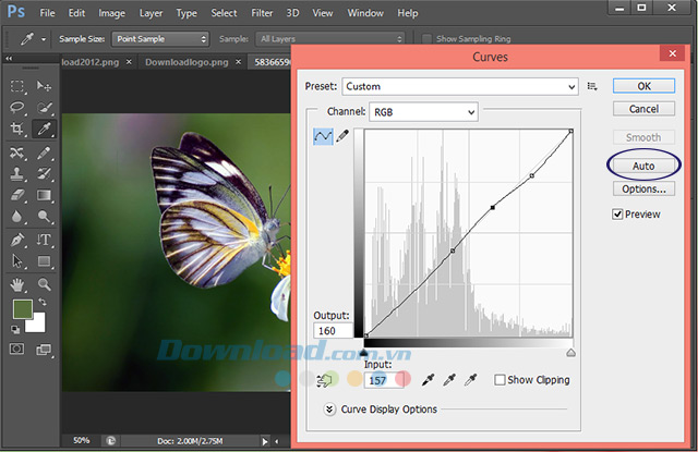 Photoshop CS6 nhận diện khuôn mặt và màu da
