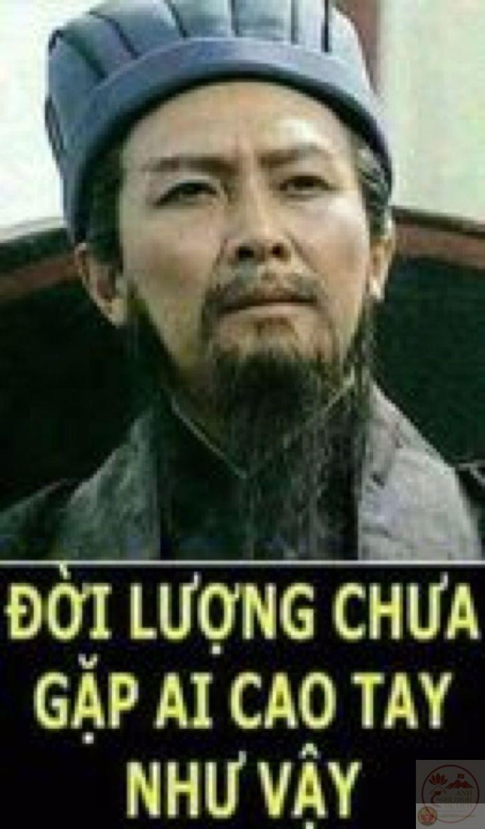 Ảnh chế quân sư Tam Quốc mang đến cảm giác vừa lịch sử vừa hài hước bất ngờ