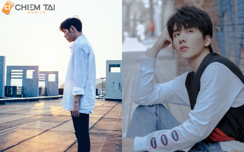 Tạo dáng chụp ảnh ngoài đường nam kiểu suy tư