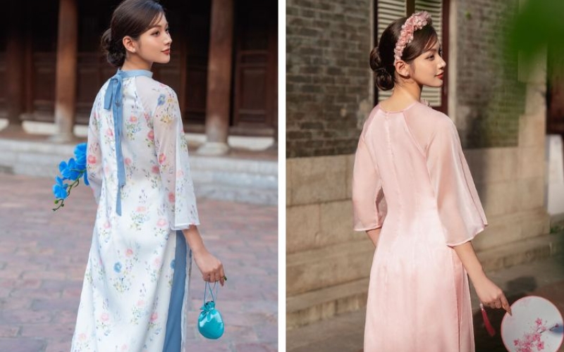 Cách tạo dáng chụp ảnh áo dài tết