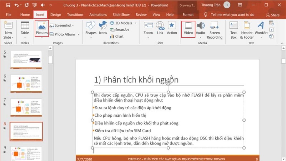 Cách làm PowerPoint - Tạo nội dung hình ảnh hoặc video chuyên nghiệp vào trong Slide