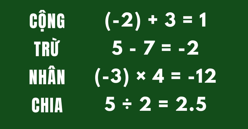 Tính chất của số nguyên