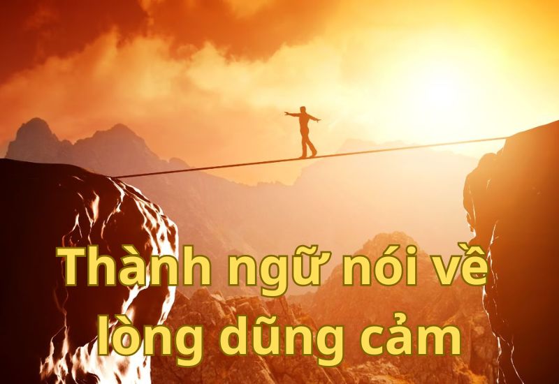 Thành ngữ, ca dao tục ngữ nói về lòng dũng cảm hay và ý nghĩa nhất