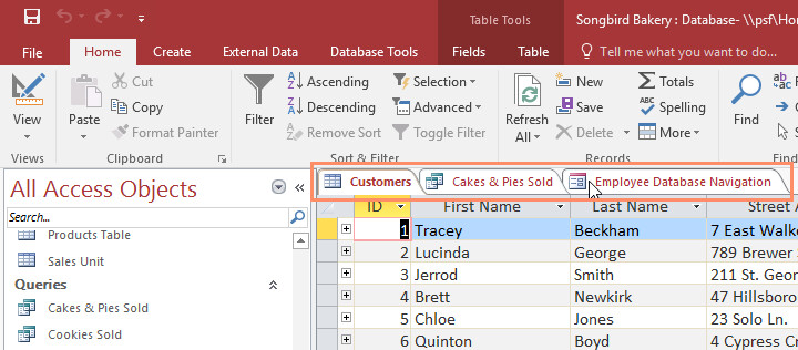 Thành phần cơ sở của Access là gì? Cấu trúc cơ sở dữ liệu Access