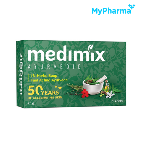 Xà Phòng Medimix 18 Herb Ayurveda Everyday Skin Protection