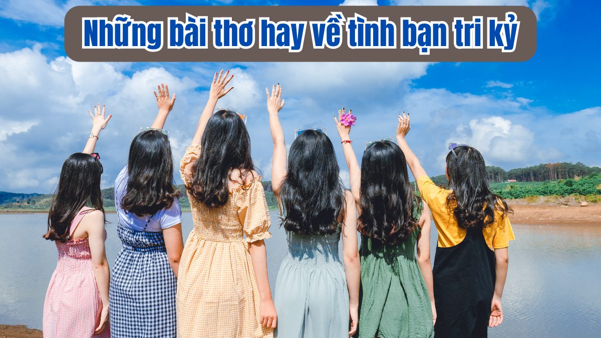 Bài thơ tình bạn tri kỷ đầy ý nghĩa