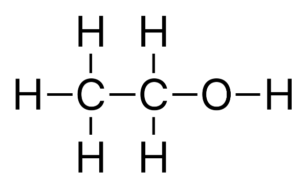 Cấu tạo phân tử Ancol Etylic