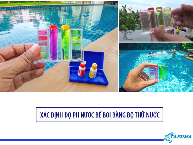 bộ thử nước bể bơi đo pH