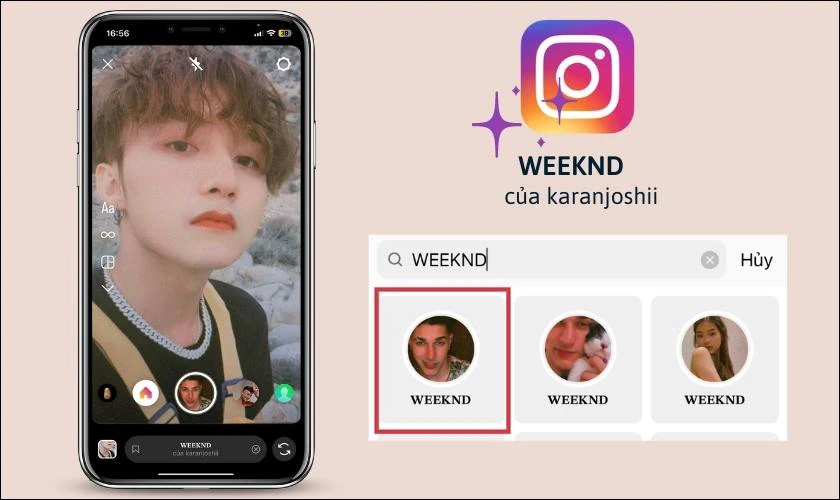 filter instagram đẹp cho nam weeknd