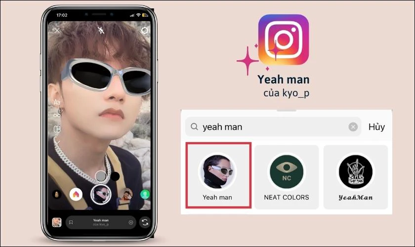 bộ lọc đẹp cho nam