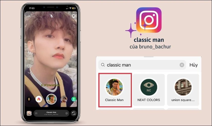 classic man trên instagram