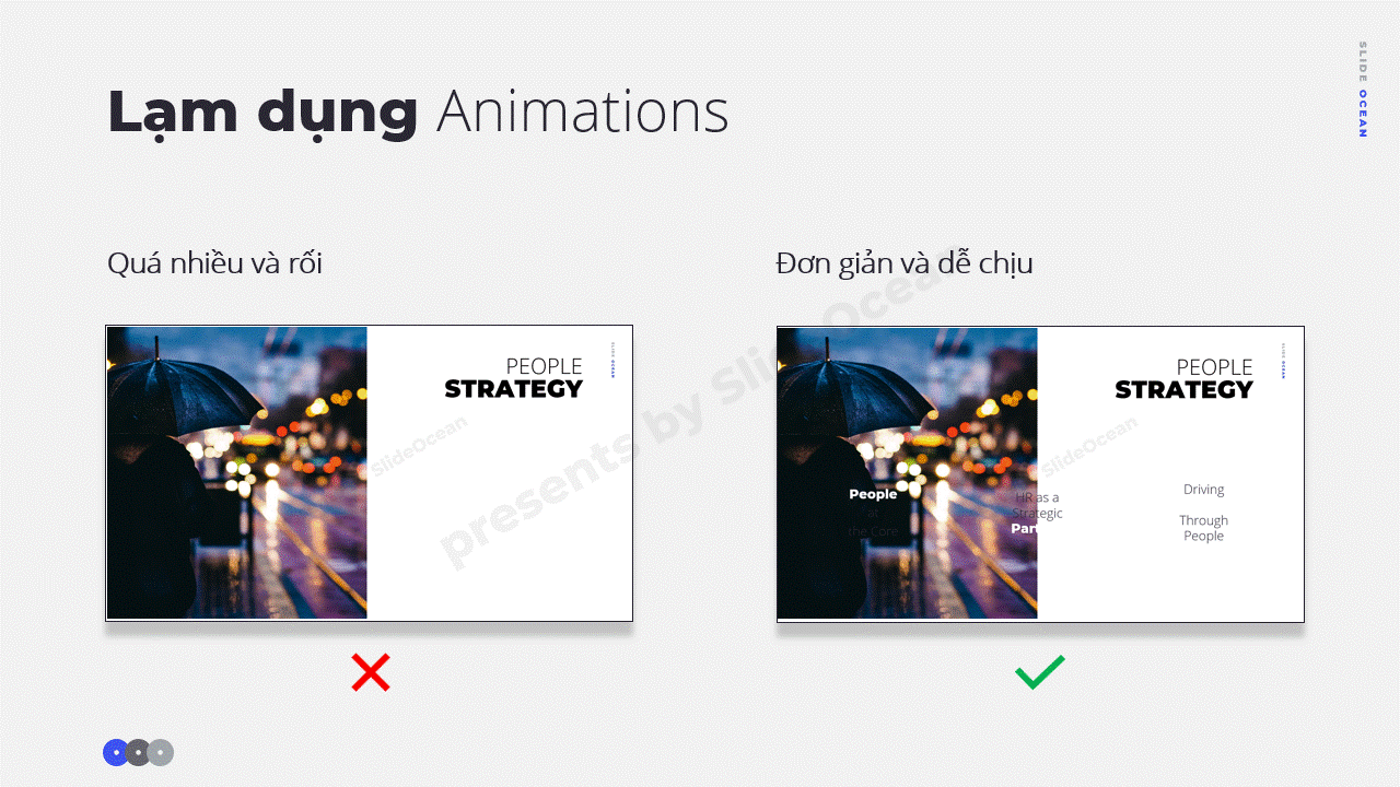 10 Sai Lầm Phổ Biến Khi Thiết Kế Slide - Lạm dụng Animations