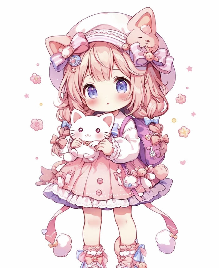 hình anime chibi dễ mến