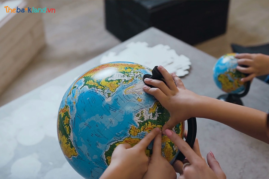 Top 3 Quả địa cầu cho bé học tập tốt nhất - Hàng UK tiếng Anh
