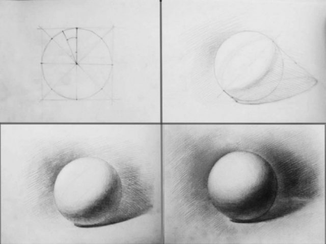 Vẽ hình khối cơ bản