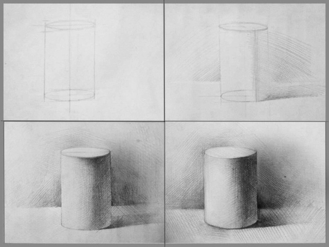 Vẽ hình khối cơ bản