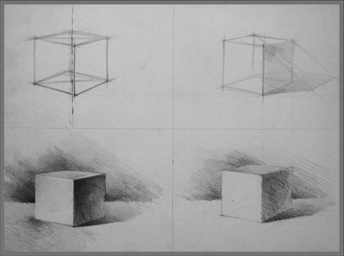 HƯỚNG DẪN VẼ HÌNH KHỐI CƠ BẢN